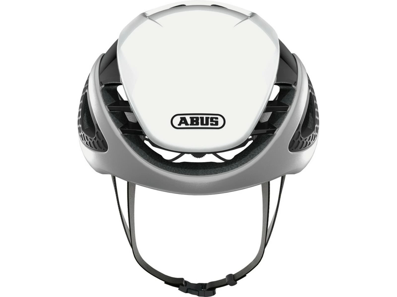 ABUS GameChanger Silver White Casque Aéro 4 ABUS GameChanger Silver White Casque Aéro – Image 2