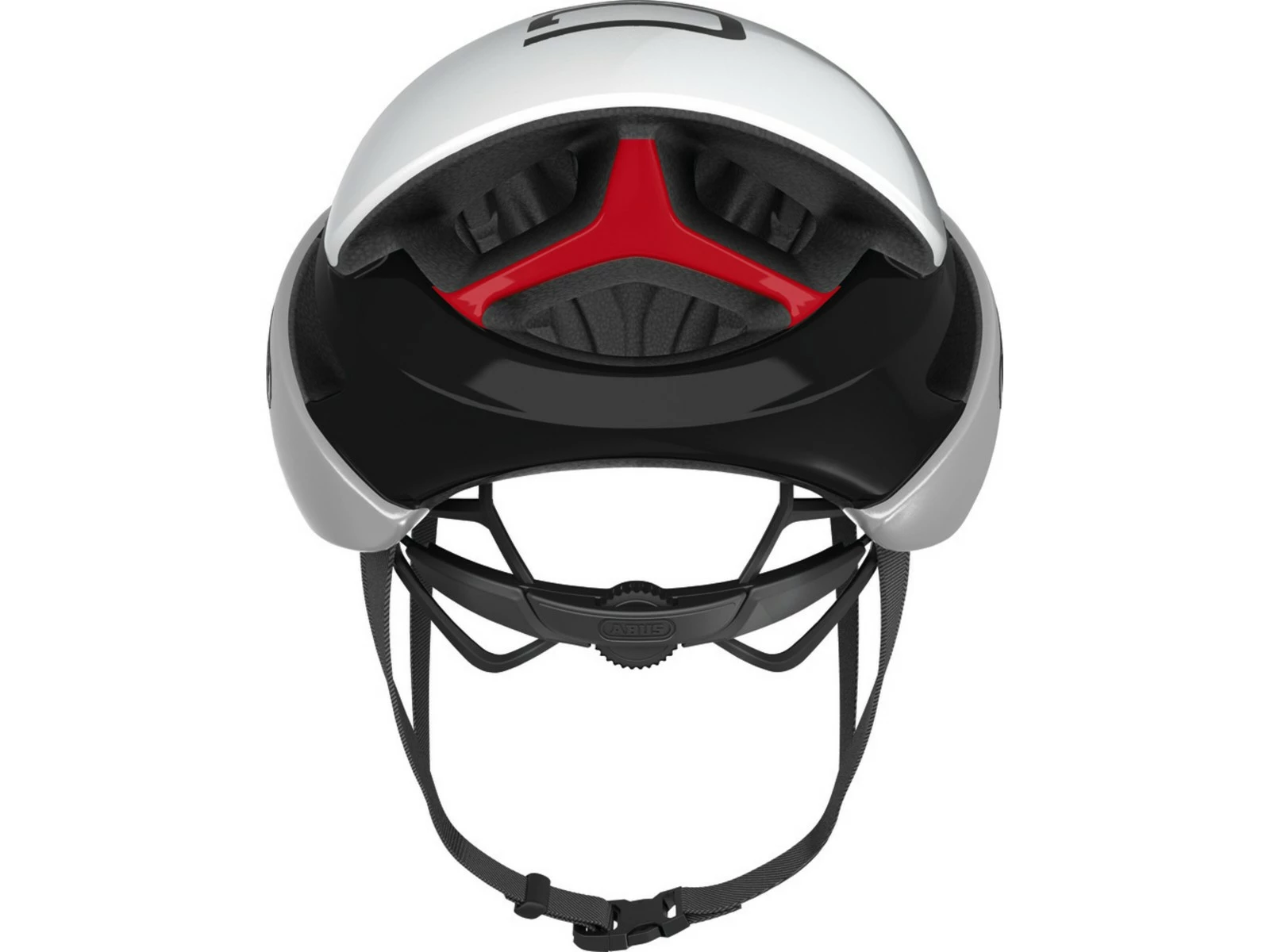 ABUS GameChanger Silver White Casque Aéro 5 ABUS GameChanger Silver White Casque Aéro – Image 3