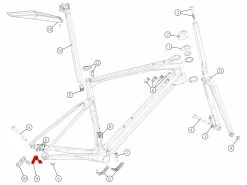 BMC Dropout 58 Patte De Dérailleur 301092 (standard) -Route Soldes Magasin bmc dropout 58 patte de derailleur 301092 standard 5