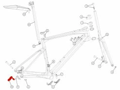 BMC Dropout 59 Patte De Dérailleur 301093 (direct-mount Shimano) -Route Soldes Magasin bmc dropout 59 patte de derailleur 301093 direct mount shimano 2