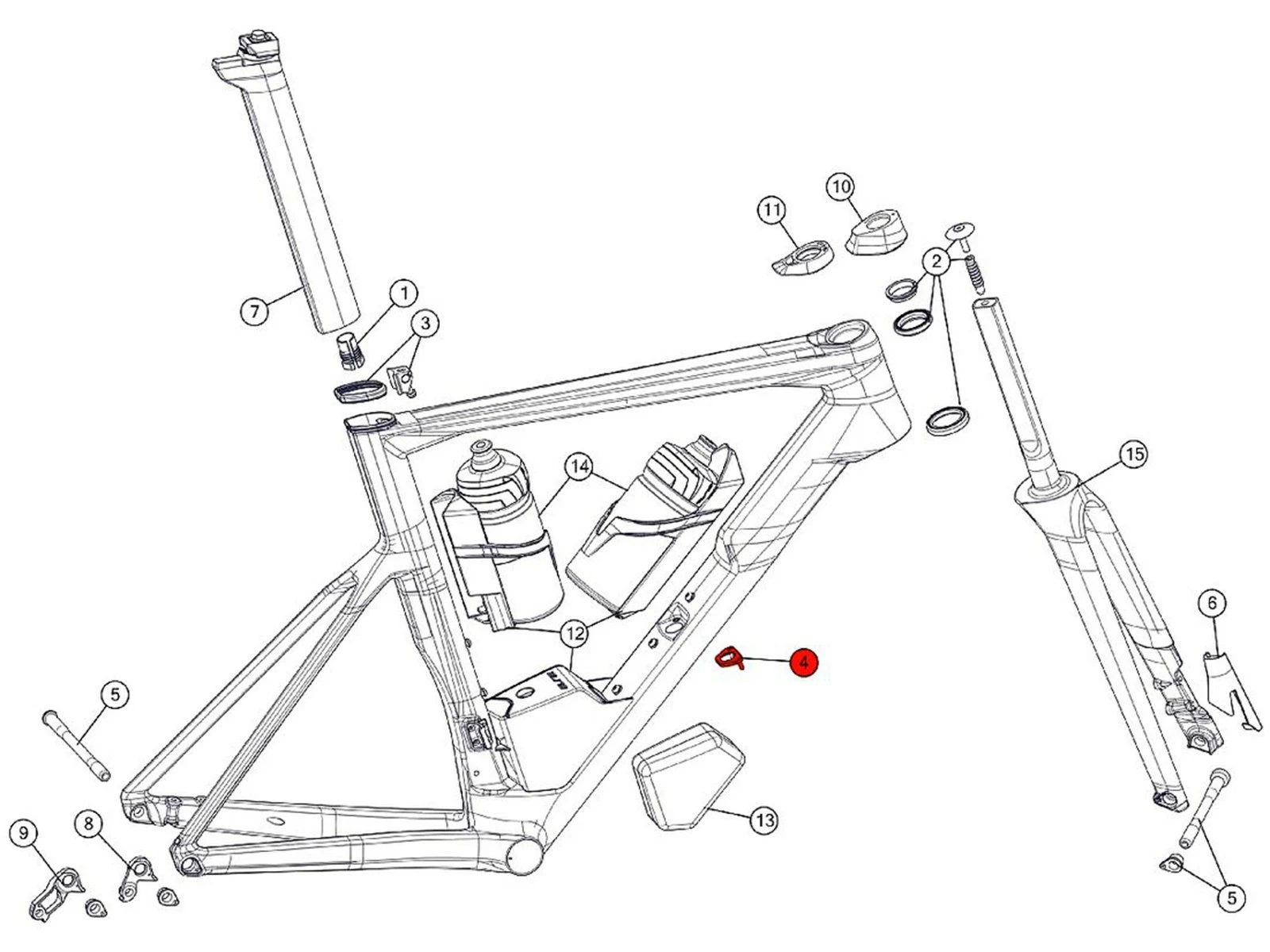 BMC Guide Câble N°22 Timemachine 01 Road - 301637 4 BMC Guide Câble N°22 Timemachine 01 Road - 301637 – Image 2
