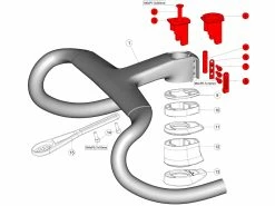 BMC Hardware Cockpit ICS Carbon Aero 30003727 - 30003728 - 30003729