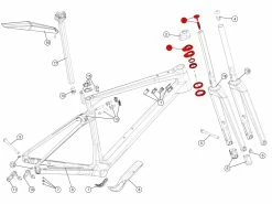 BMC Jeu De Direction URS01 / URS Dès 2020 Headset 302090