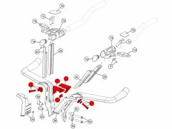BMC Liaison Centrale Du V-Cockpit TM01 - 300832
