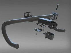 BMC Potence ICS2 80, 90, 100, 110, 120, 130, 140mm Ø1.1/8” Ø31,8mm -12,5° -Route Soldes Magasin bmc potence ics2 80 90 100 110 120 130 140mm o118 o318mm 125 7