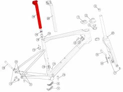 BMC Tige De Selle Carbone 310mm Recul 0mm Roadmachine 01 MY2018 - 301269 -Route Soldes Magasin bmc tige de selle carbone 310mm recul 0mm roadmachine 01 my2018 301269 2