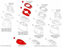 BMC Topcone Set TMR01 (12mm Topcone, 3x10mm, 2x3mm Spacers) 30003732 30003733 30003734