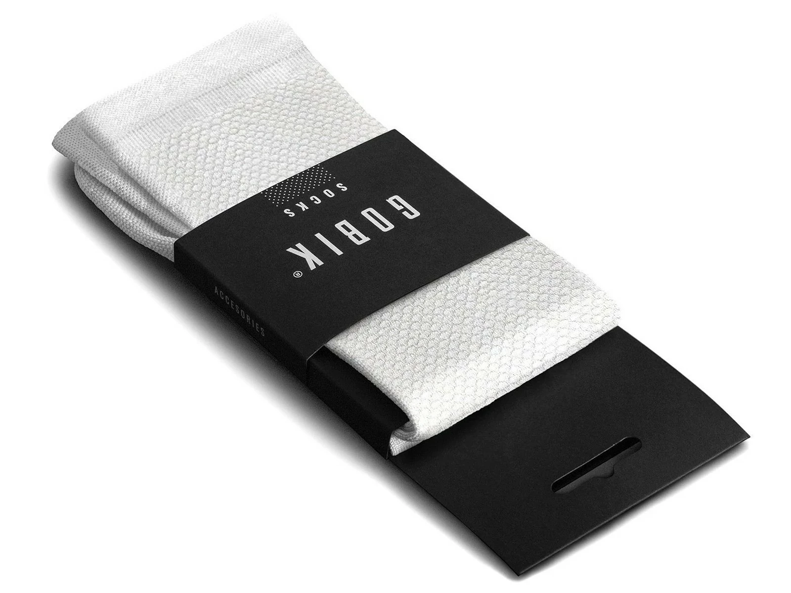 GOBIK Lightweight Antartica Unisex Paire De Chaussettes Cycliste Blanc 4 GOBIK Lightweight Antartica Unisex Paire De Chaussettes Cycliste Blanc – Image 2