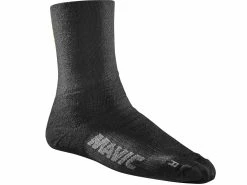 MAVIC Chaussettes Thermiques Essential Thermo Sock Noires (une Paire)