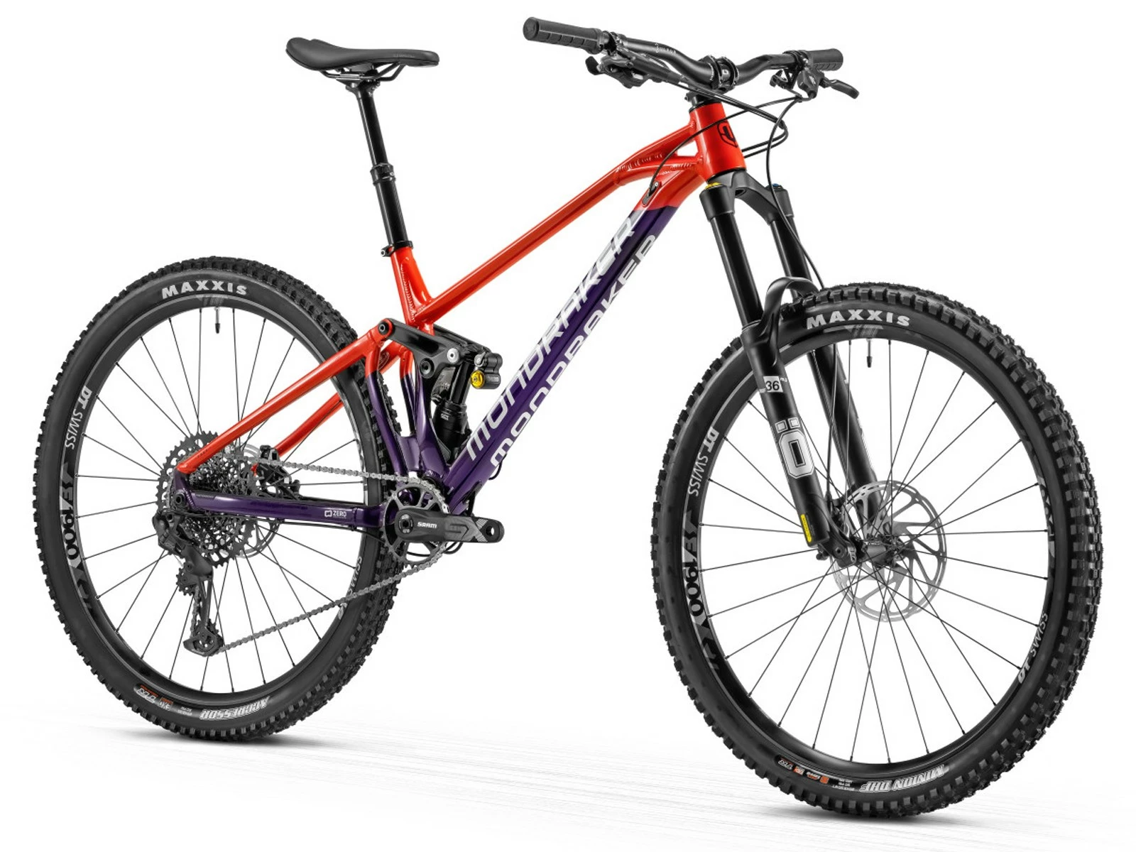 MONDRAKER Foxy R VTT All-Mountain Deep Purple / Flame Red 2022 4 MONDRAKER Foxy R VTT All-Mountain Deep Purple / Flame Red 2022 – Image 2