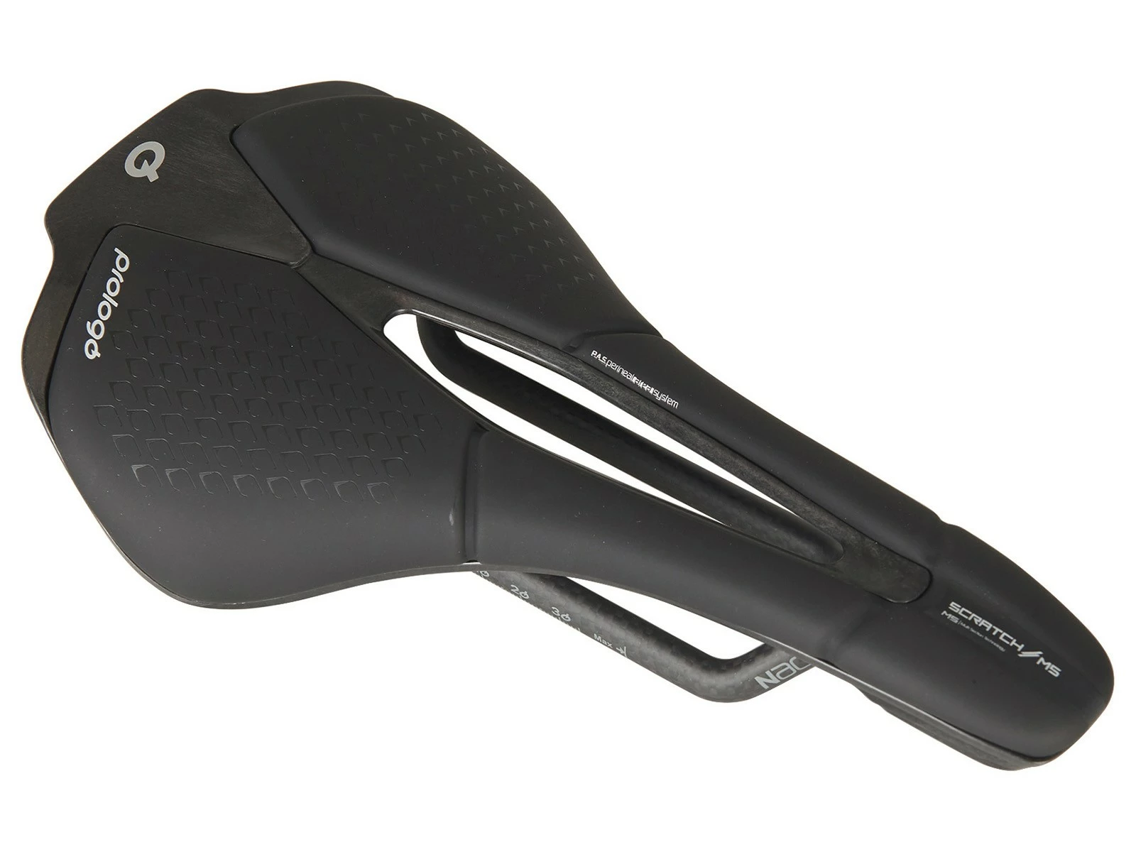 PROLOGO Scratch M5 PAS Nack Noire Selle Carbone 140mm 5 PROLOGO Scratch M5 PAS Nack Noire Selle Carbone 140mm – Image 3