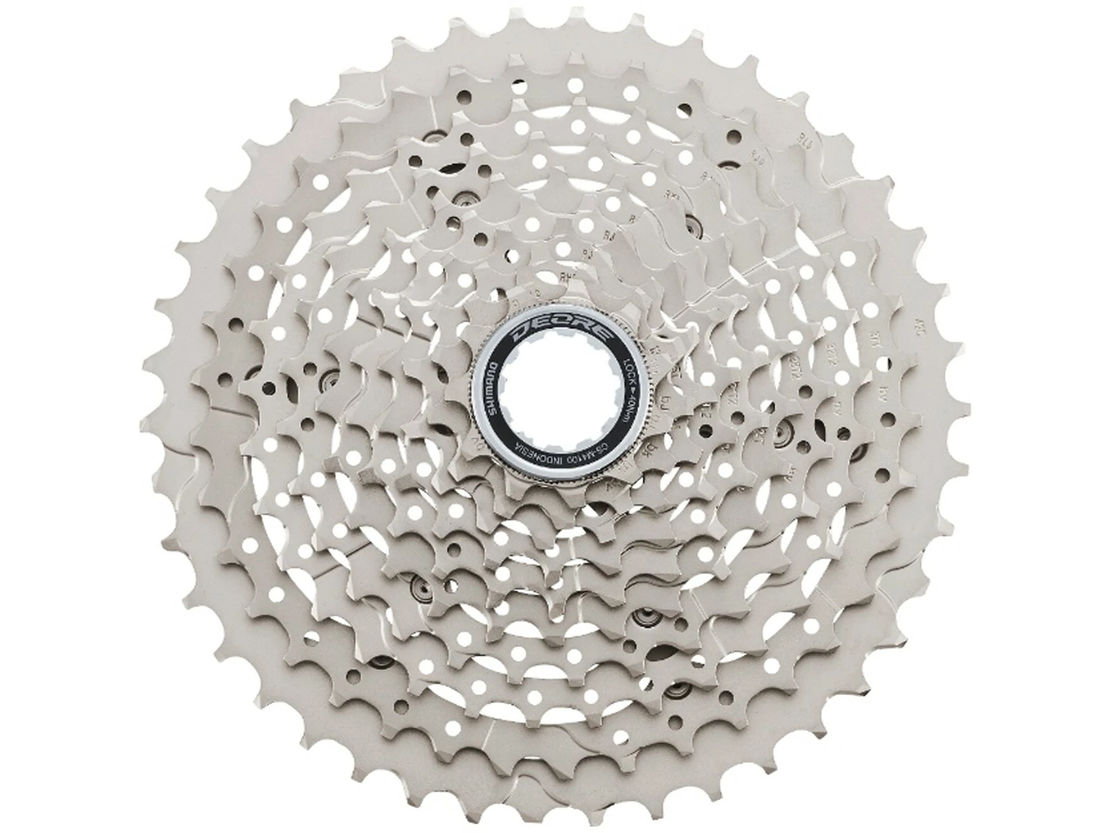 SHIMANO Cassette Deore CS-M4100 10v 11-42 3 SHIMANO Cassette Deore CS-M4100 10v 11-42