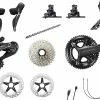 SHIMANO Groupe Ultegra Di2 2x12v R8100 Disques 50/34 - 11/30 -Route Soldes Magasin shimano groupe ultegra di2 2x12v r8100 disques 5034 1130