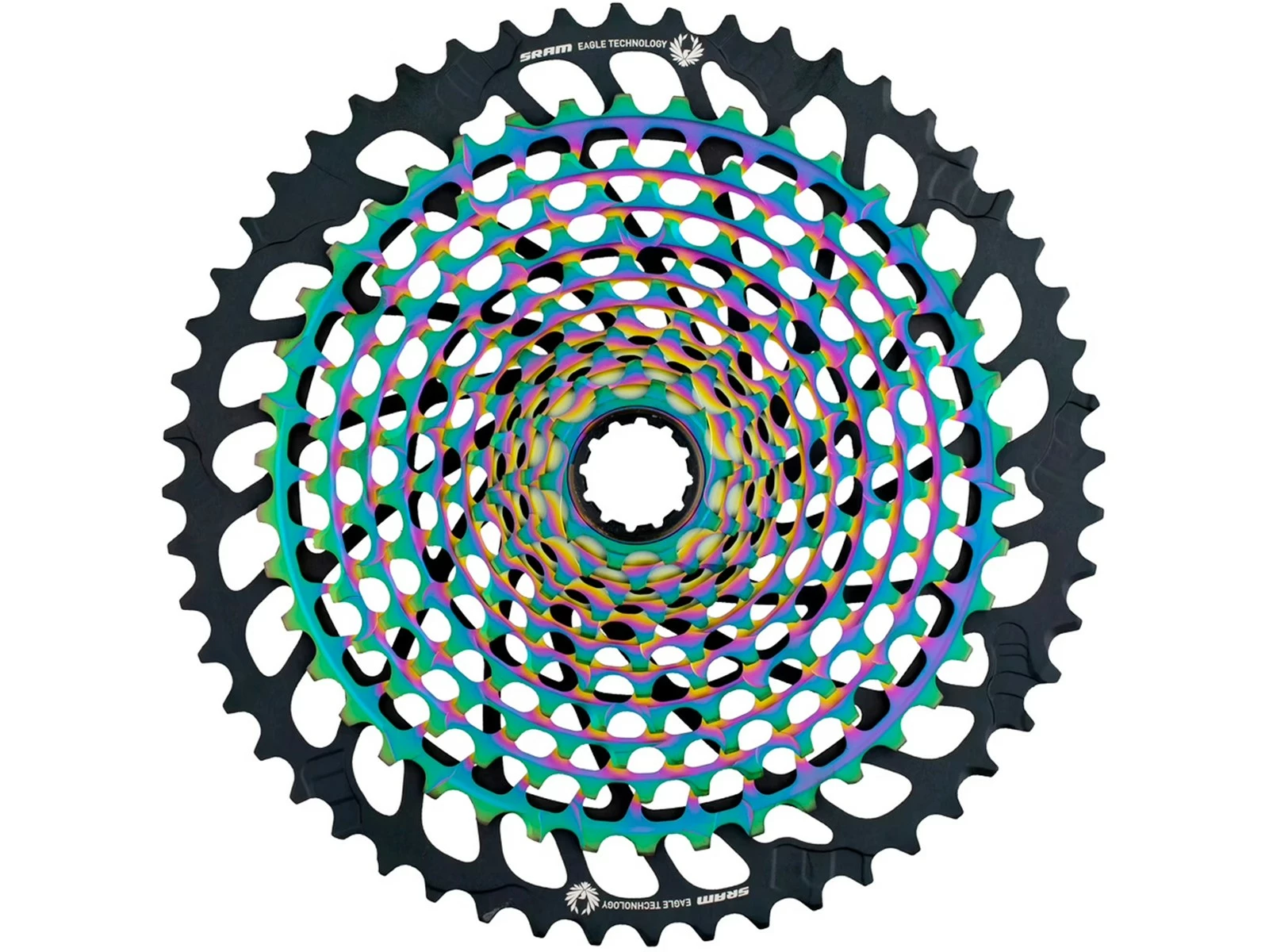 SRAM Cassette XX1 Eagle 12v XG-1299 Rainbow 10-52 3 SRAM Cassette XX1 Eagle 12v XG-1299 Rainbow 10-52