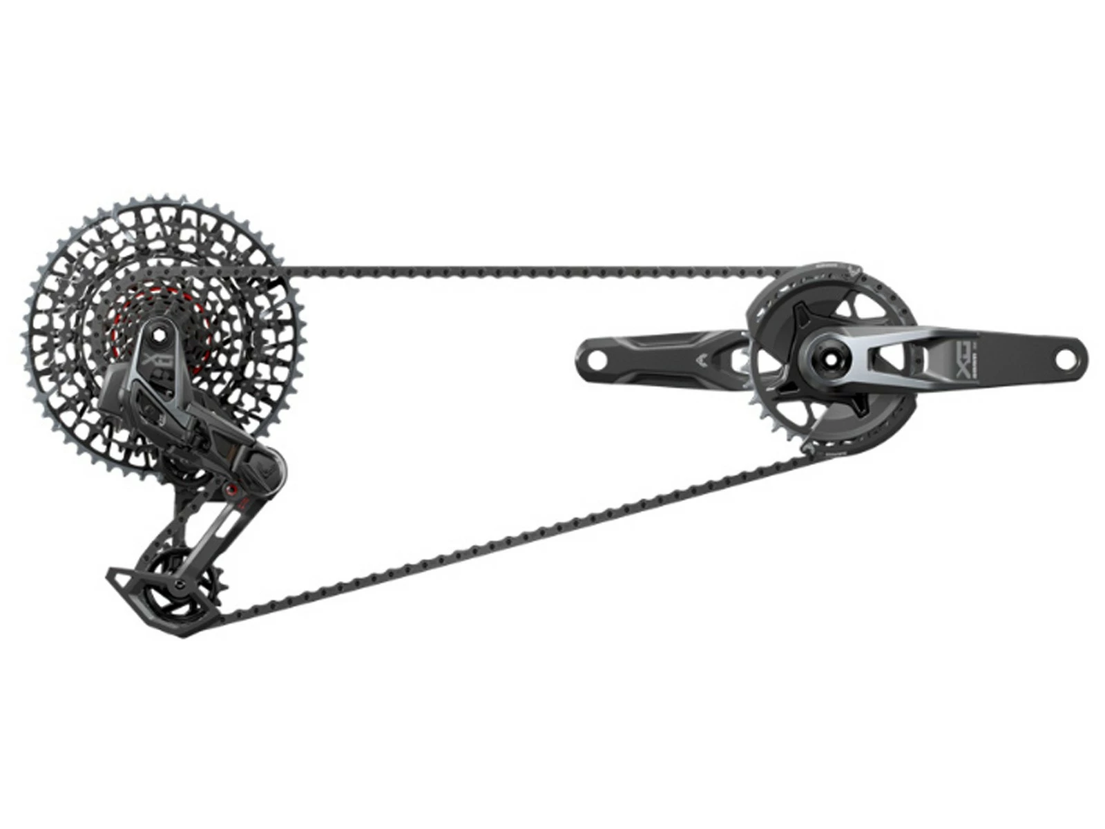 SRAM Groupe Complet X0 T-TYPE Eagle DUB 12v 32 Dents 10-52 3 SRAM Groupe Complet X0 T-TYPE Eagle DUB 12v 32 Dents 10-52