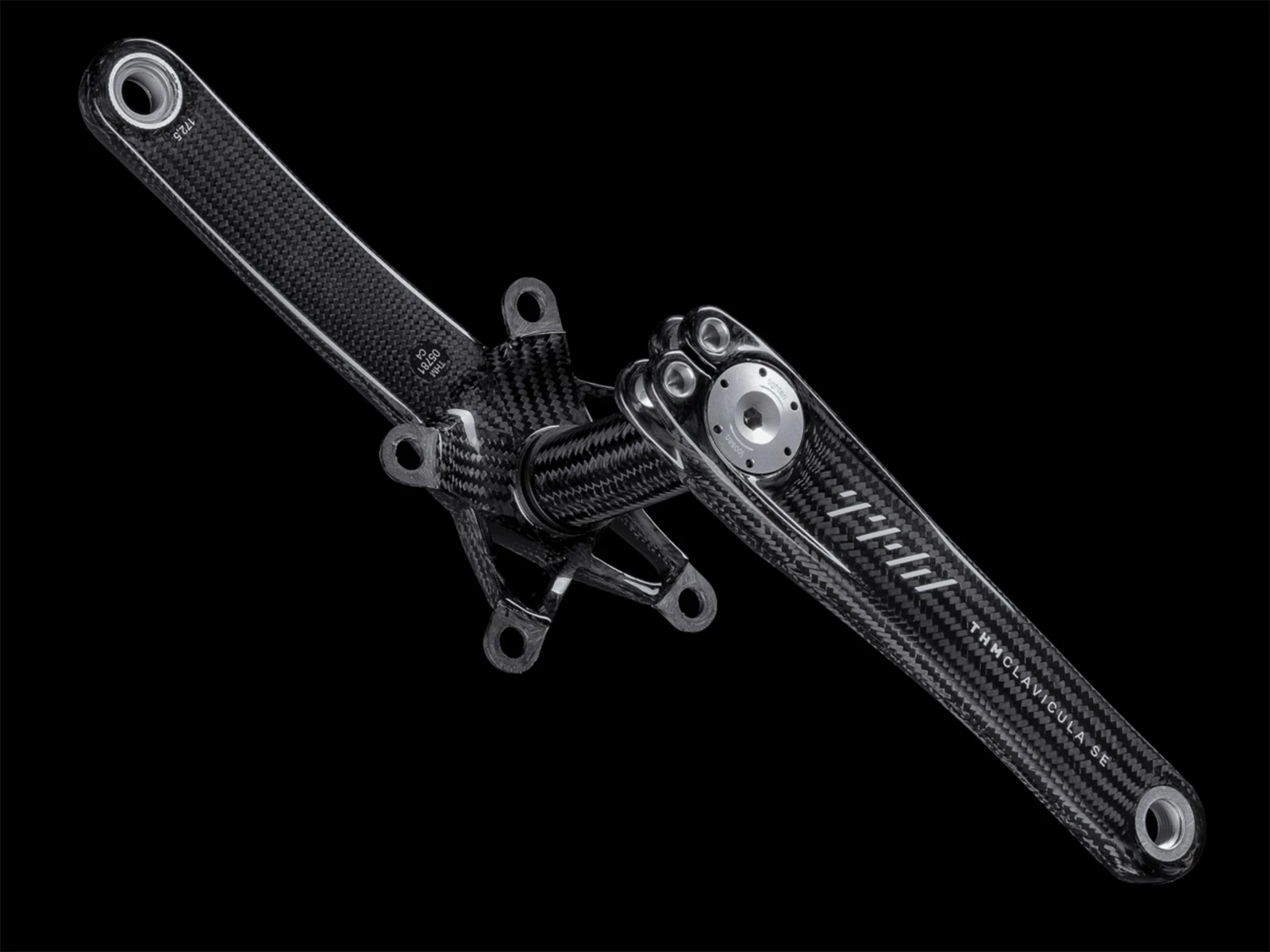 THM Carbones Pédalier Clavicula SE Road Brillant Compact 110 BCD 7 THM Carbones Pédalier Clavicula SE Road Brillant Compact 110 BCD – Image 5