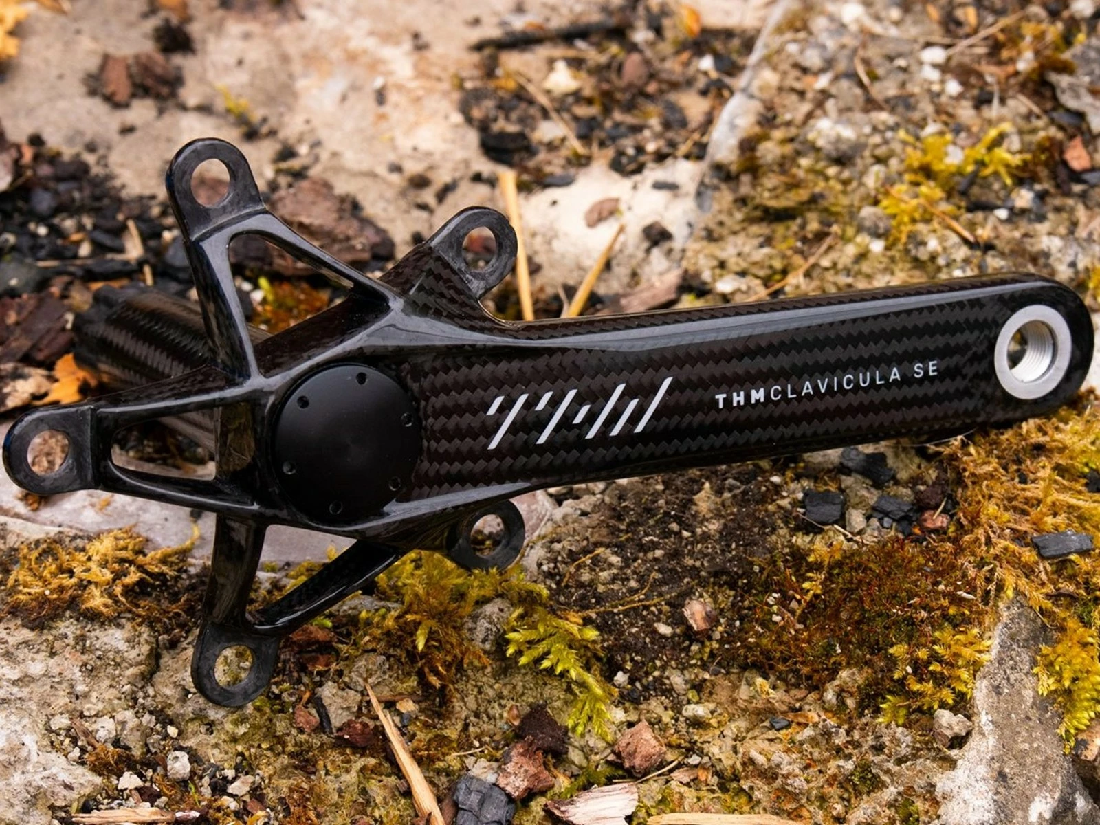 THM Carbones Pédalier Clavicula SE Road Brillant Compact 110 BCD 9 THM Carbones Pédalier Clavicula SE Road Brillant Compact 110 BCD – Image 7