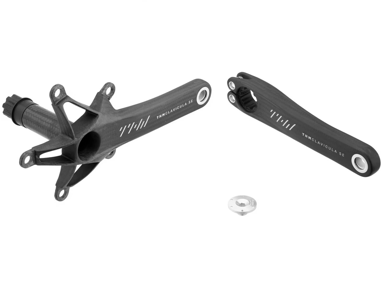 THM Carbones Pédalier Clavicula SE Road Mat Compact 110 BCD 5 THM Carbones Pédalier Clavicula SE Road Mat Compact 110 BCD – Image 3