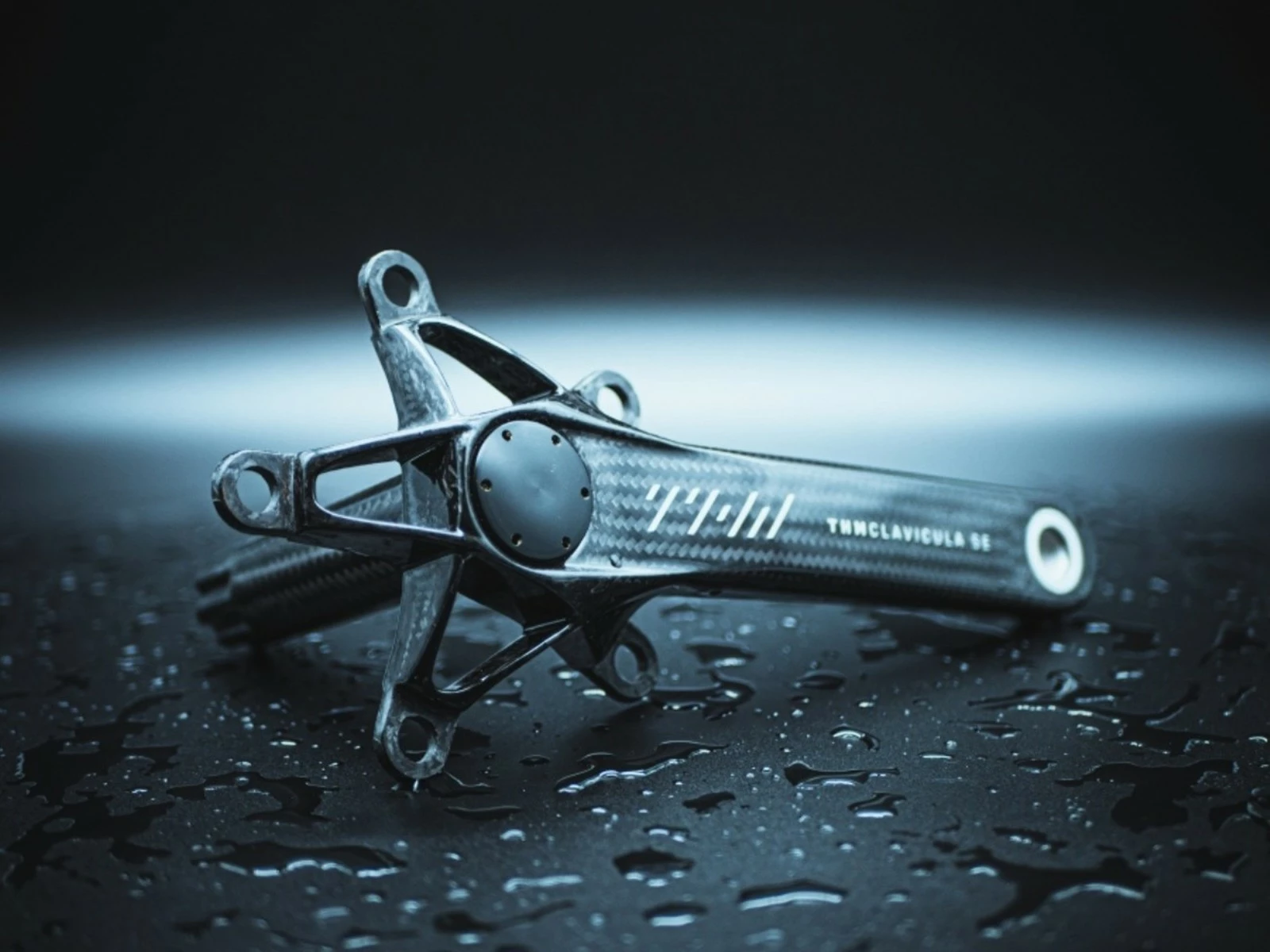 THM Carbones Pédalier Clavicula SE Road Mat Standard 130 BCD 9 THM Carbones Pédalier Clavicula SE Road Mat Standard 130 BCD – Image 7