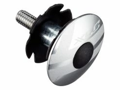 Supacaz XLC Bouchon De Direction A-Head AP-S01 25,4mm (1.1/8) Silver